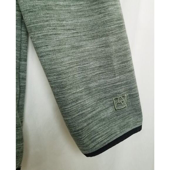 Avalanche Men's Green Quarter Zip Top Pullover Long Sleeve Size Extra Large - Picture 4 of 7